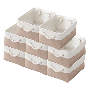 Minimalist Miscellaneous Storage Basket Japanese-Style Home Simple Toy Storage Basket for Bedroom Underwear and Dirty Clothes Linen Storage