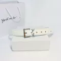 Y-2.8 white silver buckle