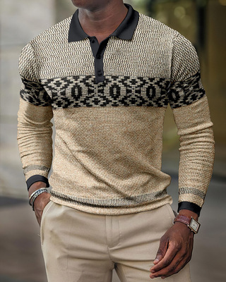 2022男式3DPolo来图个性logo衣服 工厂直发 亚马逊跨境男女POLO衫