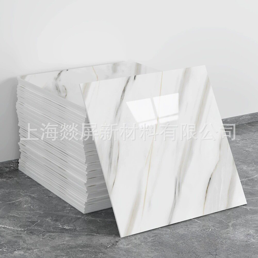 自粘防水仿瓷砖墙贴铝塑板翻新装饰遮丑大理石厨房墙面贴纸卫生间