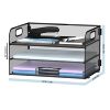 Factory Direct Sales Office Desk Storage Rack File Rack Living Room Bedroom Storage Storage Rack Iron File Storage Rack