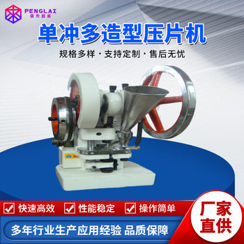 Single Punch Multi-Shape Tablet Press, Small Electric Tablet Press, Coconut Milk Powder Milk Tablet Candy Small Production Equipment