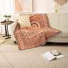 Light Luxury Retro Style Single Sofa Towel Sofa Blanket Tablecloth Camping Blanket B&B Hotel Decorative Blanket