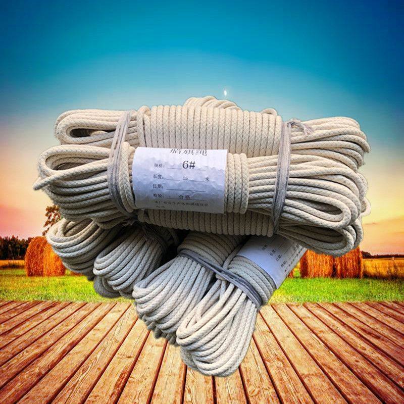 Wax Flag Rope, Flag Rope, Flagpole Rope, Flagpole Rope, Cotton Rope, Binding Rope, Cattle and Sheep Rope