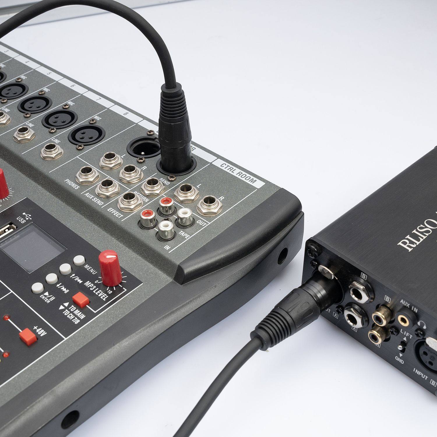 6.35 Mono Male to Female Audio Cable Recording Cable Car Mixer Microphone Audio Cable