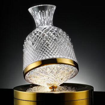 Household Tumbler Decanter Red Wine Cup Set High-End Shaking Decanter Rotating Wine Dispenser