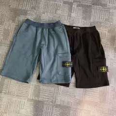 Cross-border STONE stone summer new embroidered badge side pocket shorts sports pants loose generation