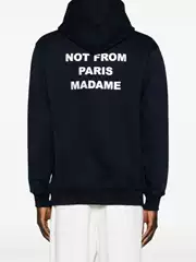 Men's Logo Print Hooded Sweatshirt Spring 2026 New Arrival Casual Loose Fit Pullover Top
