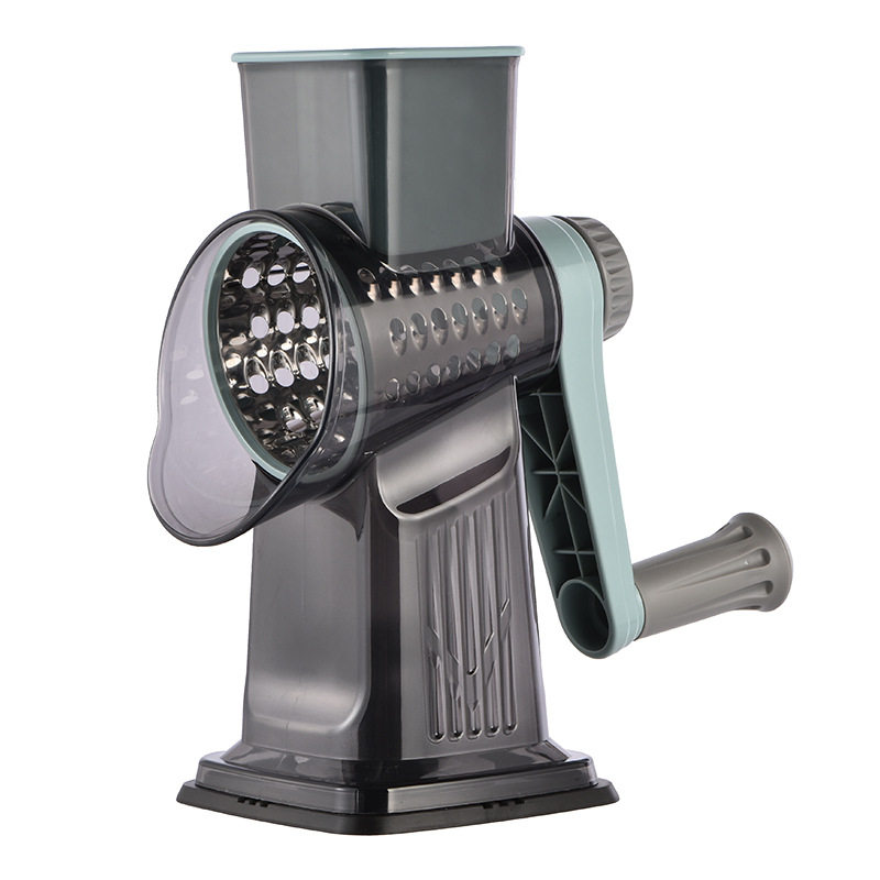 Multifunctional Hand Rock Drum Vegetable Cutter for Home Kitchen Potato Slicing and Shredding Machine, Safe and Does Not Hurt Hands, Vegetable Cutting Artifact