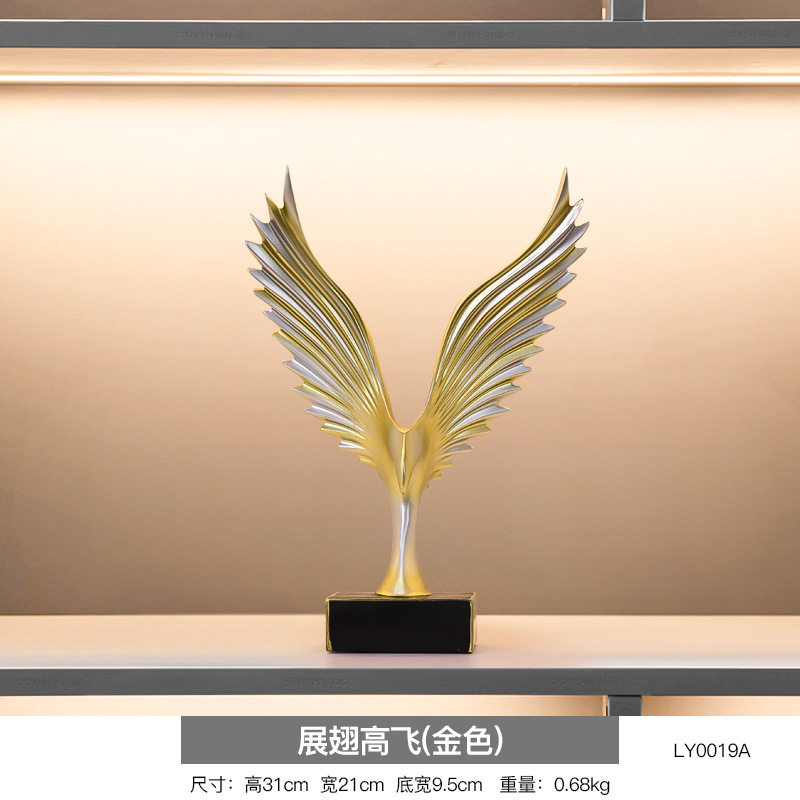 新中式高档酒柜装饰品餐边柜摆件客厅创意家居饰品室内软装装饰