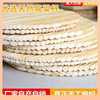 Purely Handmade Sorghum Straw Cover Curtain Natural Dumpling Grate Double-Layer Round Home Dining Mat Tray