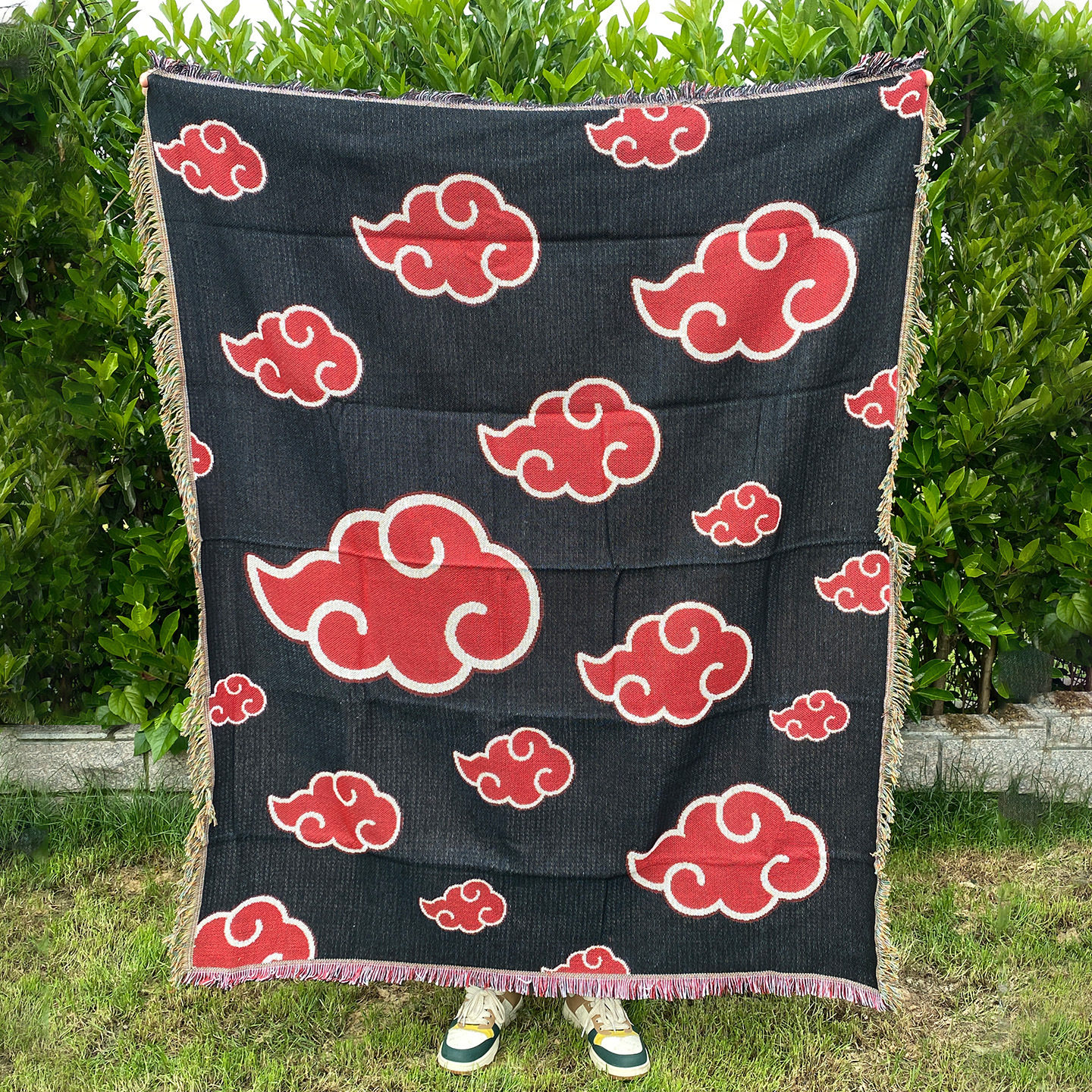 Cross-Border Woven Blanket Anime Cartoon Tapestry Sofa Cover Blanket Thickeneded Jacquard Blanket Sofa Towel Thread Blanket Customization