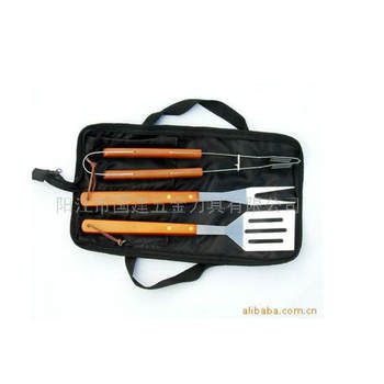 BBQ suit barbecue set barbecue outdoor camping picnic easy to carry stainless steel barbecue suit factory wholesale
