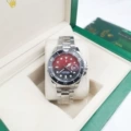 Color changing water ghost black circle red and black face