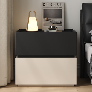 Bedside Table Storage Cabinet Simple Modern New Combination Light Luxury Bedroom Creative Bedside Table Side Table Bedside Table