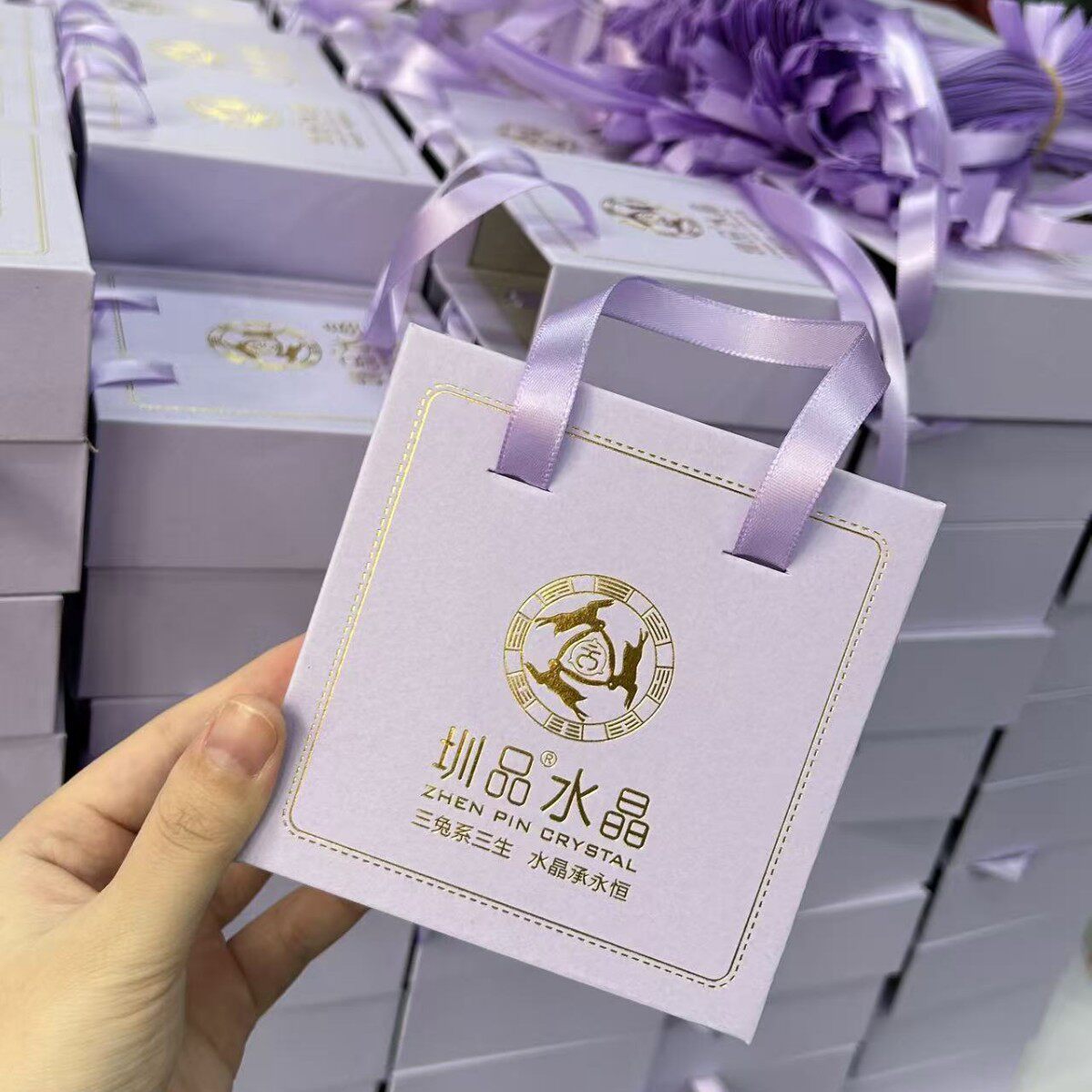 High-end jewelry display box custom logo wear nail jewelry pull box wear nail storage packaging drawer paper cover