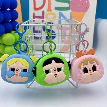 Three-Dimensional New Flying Policewoman Coin Purse Series Southeast Asia Best-Selling Coin Purse Keychain Key Chain Gift