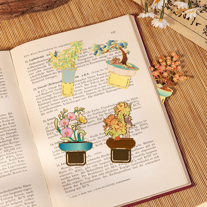 Mei You Worry Original Guochao Wenchuang Gift Metal Bookmark Gift Box Student Business Gift Teacher's Day