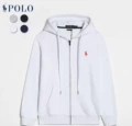 Zipper shirt white red label