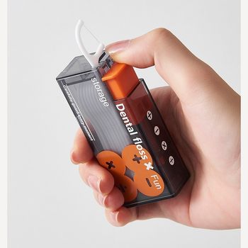 Cross-border generation automatic portable automatic rebound high-grade floss stick floss intelligent storage box floss box