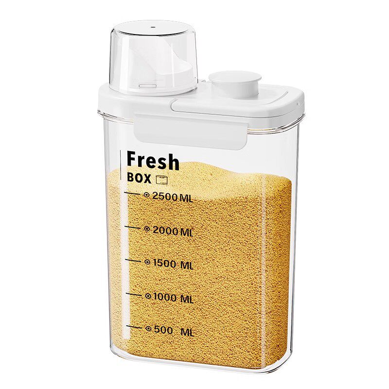 Grain Storage Container Japanese-Style Rice Bucket Household Insect-Proof Moisture-Proof Sealed Flour Storage Container Rice Bucket Grain Storage Box