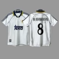 98-00 royal m home court + printed number 8