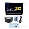 Cross-border 3D night light spell battle series Black touch remote control 16 color bedside lamp USB table lamp manufacturer
