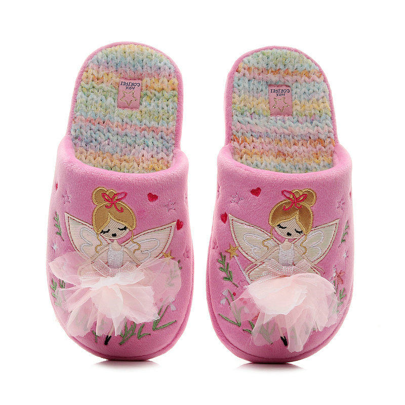 Children's Cotton Slippers Dinosaur Cartoon Indoor Home Boys' Slippers Autumn and Winter Cross-Border Foreign Trade Jialifu 2025 New Model