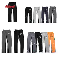 Trendy AL Splash Ink ETYD Summer IPT Casual Pants GD Cotton E Letter Printed Trousers Men and Women ERL Stitching Contrast Color