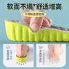 Inner Heightening Insole Feels Super Soft When Stepping on Shit, Shock-Absorbing, Breathable, Sweat-Absorbing and Deodorant Sports Invisible Inner Heightening Pad for Women