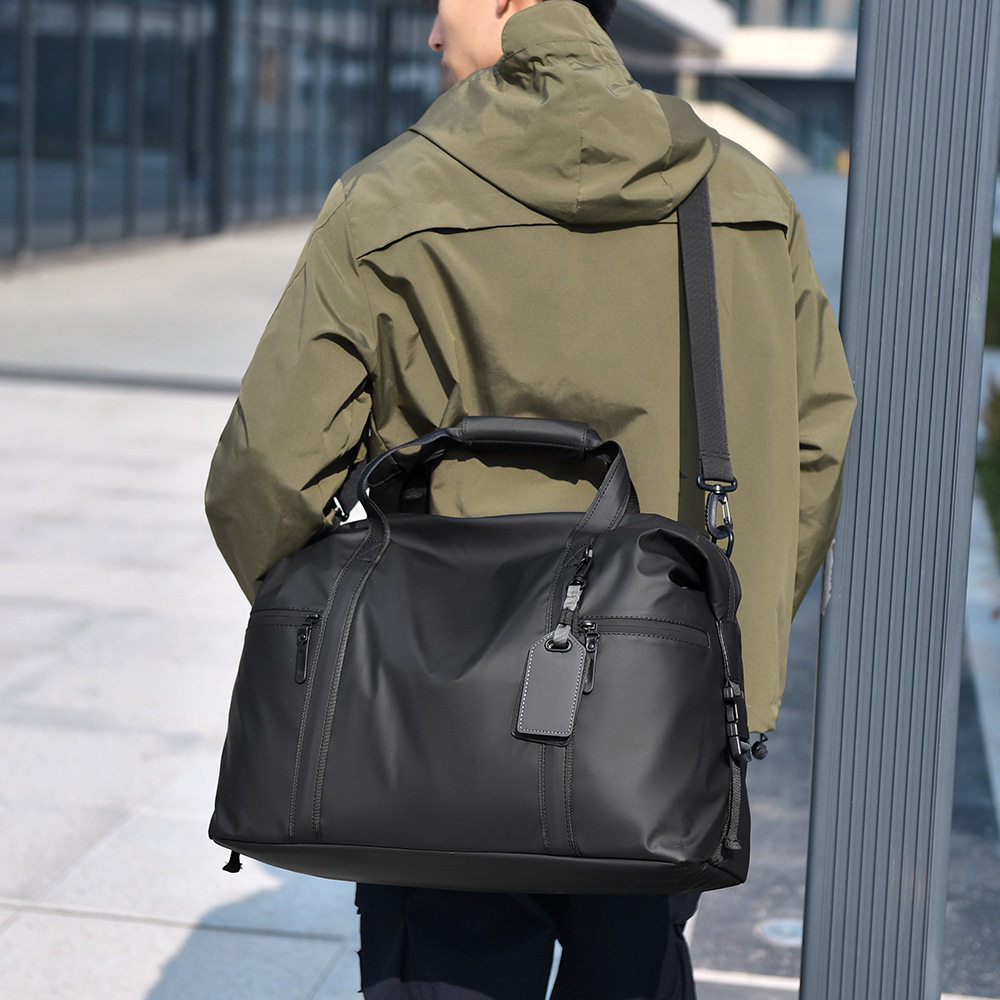 2025 Cross-Border Popular Men's Travel Bag Large Capacity Luggage Bag Business Trip Bag Wear-Resistant Handbag Popular Travel Bag