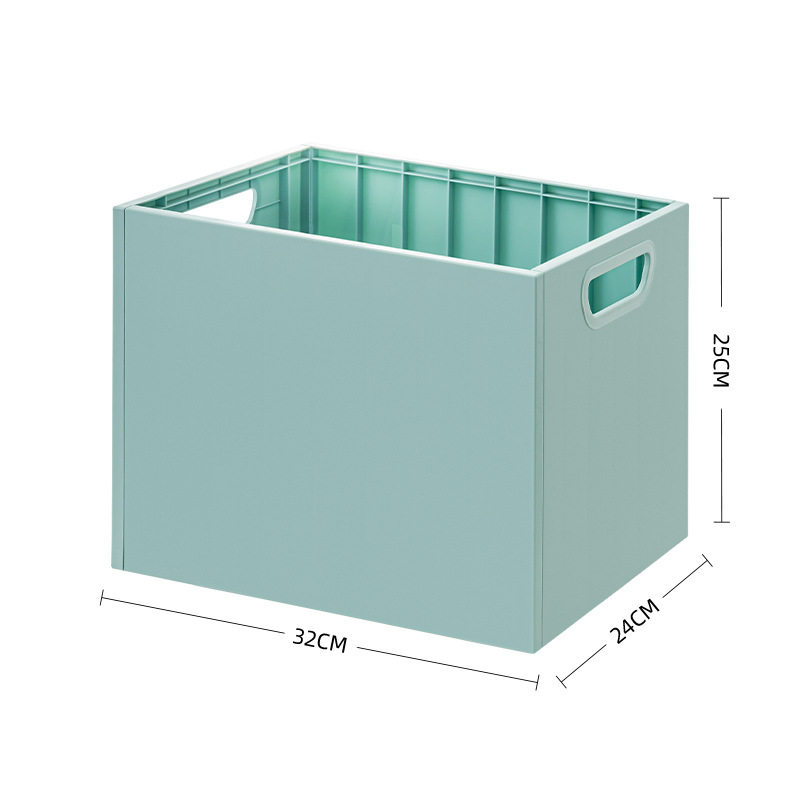 Factory Direct Sales Plastic Under-Desk Removable Bookshelf with Pulleys Simple Student Book Storage Box Wholesale