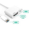 Power-free same-screen HDMI adapter for Apple mobile phone screen TV display audio-visual adapter