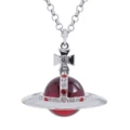 Silver red ball