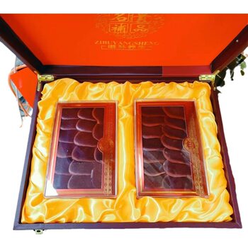 Northeast specialty pilose antler dried pilose antler tablets acrylic gift box blood tablets red powder tablets gift box will sell tender antler tablets