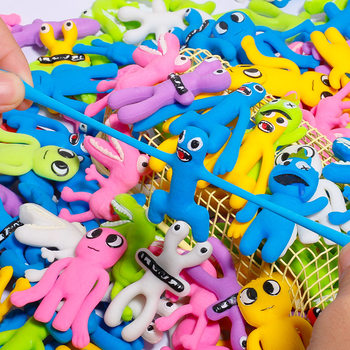 Rainbow Friends Squishy Stress Relief Funny Little Doll High-Quality Soft Gel Squishy Decoration Stress Relief Squishy Toy