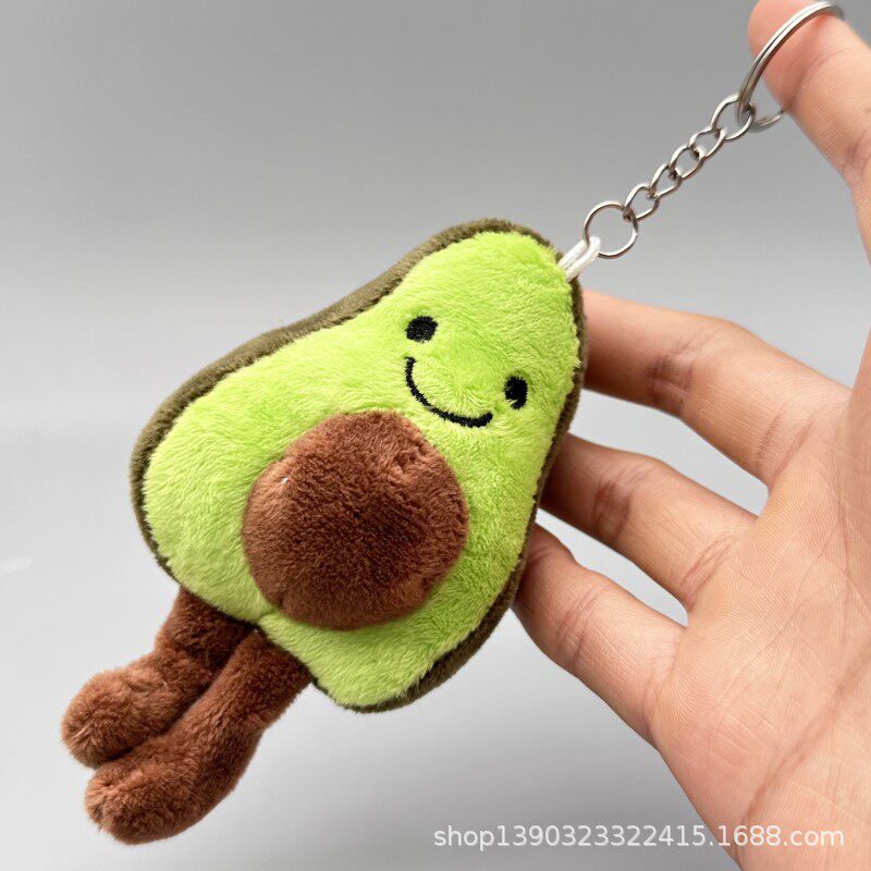 创意娃娃机毛绒公仔搞怪蔬菜系葱姜蒜挂件西蓝花钥匙扣下小礼物批