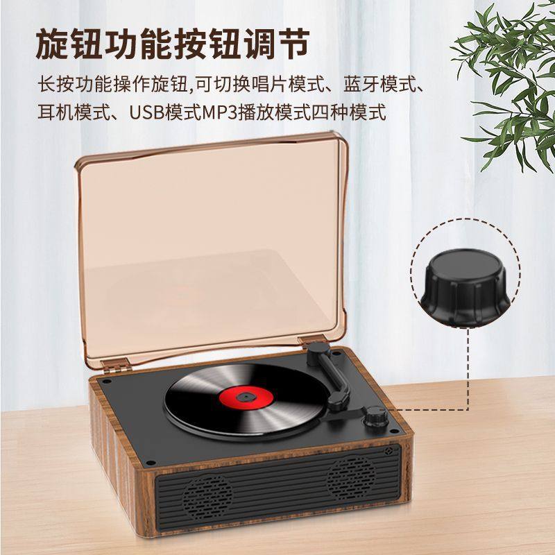 Cd Player Integrated Cd Player High-Quality Audiophile-Grade Bluetooth Audio Speaker All-In-One Cd Record Player Player Home