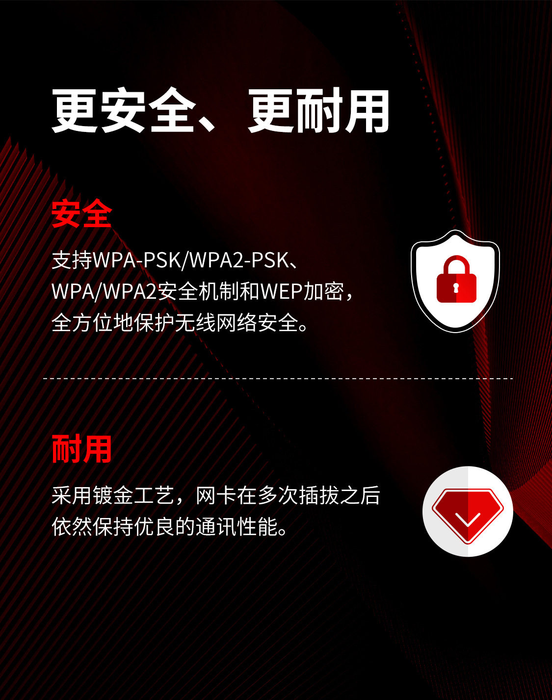 Mercury Mercury Mw150Uh Driver-Free Computer Network Wifi Receiver Desktop  USB Wireless Network Card | MoveOn | Connecting Cross-Border Trade