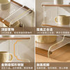 Desktop Storage Rack Household Table Storage Rack Dining Table Fit Rack Desk Multi-layer Bookshelf Office Desk Layered Shelf