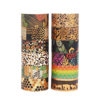 Foreign Trade Supply Animal Foil Washi Tape Wild Animal DIY Planner Decorative Tape Cross-Border Stickers