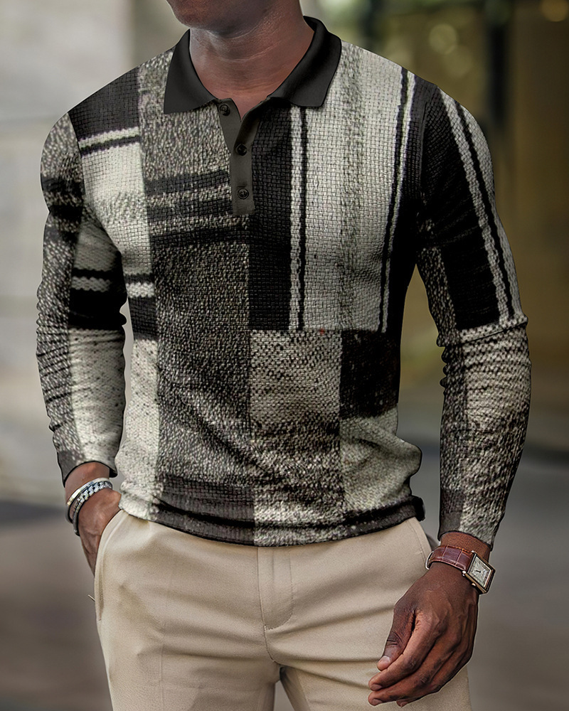 2022男式3DPolo来图个性logo衣服 工厂直发 亚马逊跨境男女POLO衫