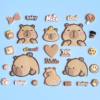 PVC soft rubber decoration handmade DIY accessories cute capybara kappibala mobile phone ipad shell jewelry refrigerator magnets