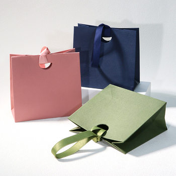 High-End Jewelry Box Packaging Bag, Bracelet Gift Box, Gift Bag, Jewelry Handbag, Printed Logo, Gift Bag