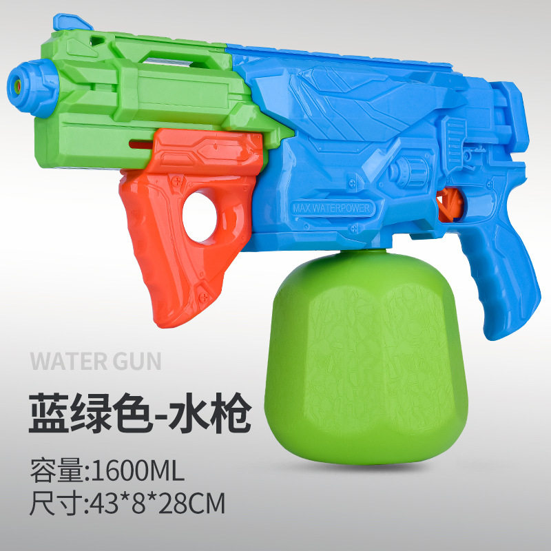 儿童水枪玩具抽拉式户外漂流戏水沙滩打水仗男孩大号高压喷射水枪