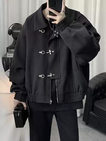 Men's 2026 New Premium Bad Boy Korean Style Design Short Jacket Trendy Autumn Jacket Fashion Men's Wear