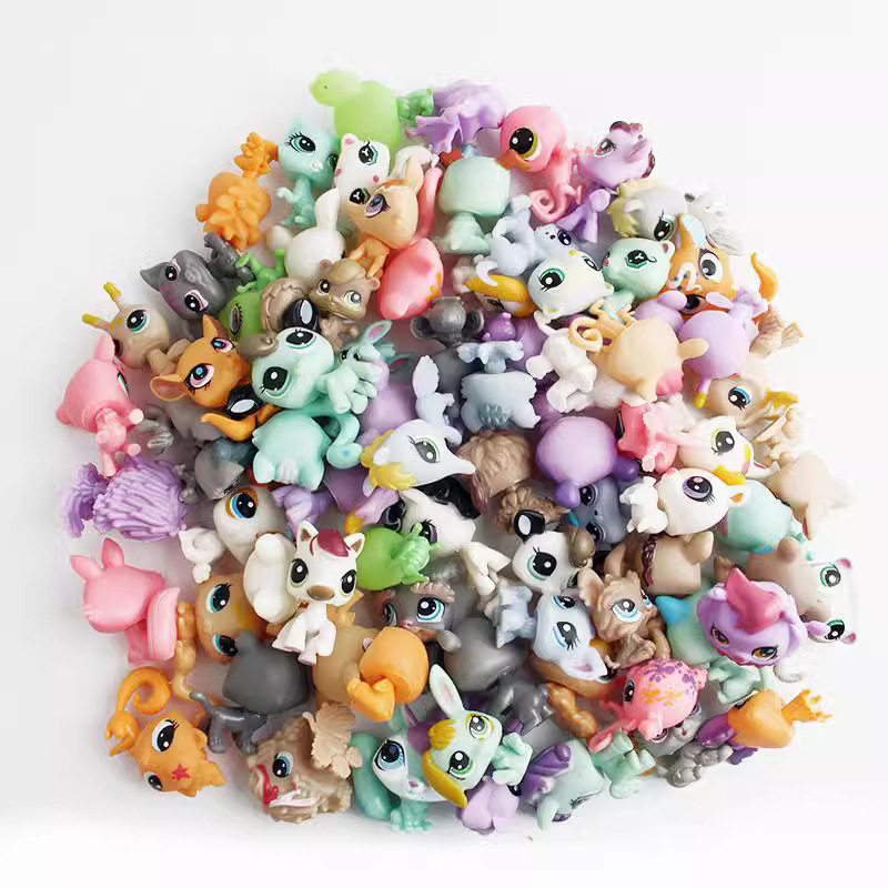 多款塘胶公仔摆件模型  动物手办玩偶宠物花园装饰礼品送小孩玩具