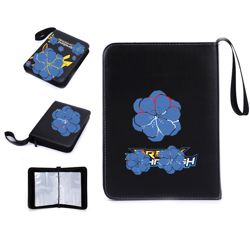 Pokemon Card Collection Book Customized Four Square Pokemon Game Card Book Pokemon Business Card Book Card Pack