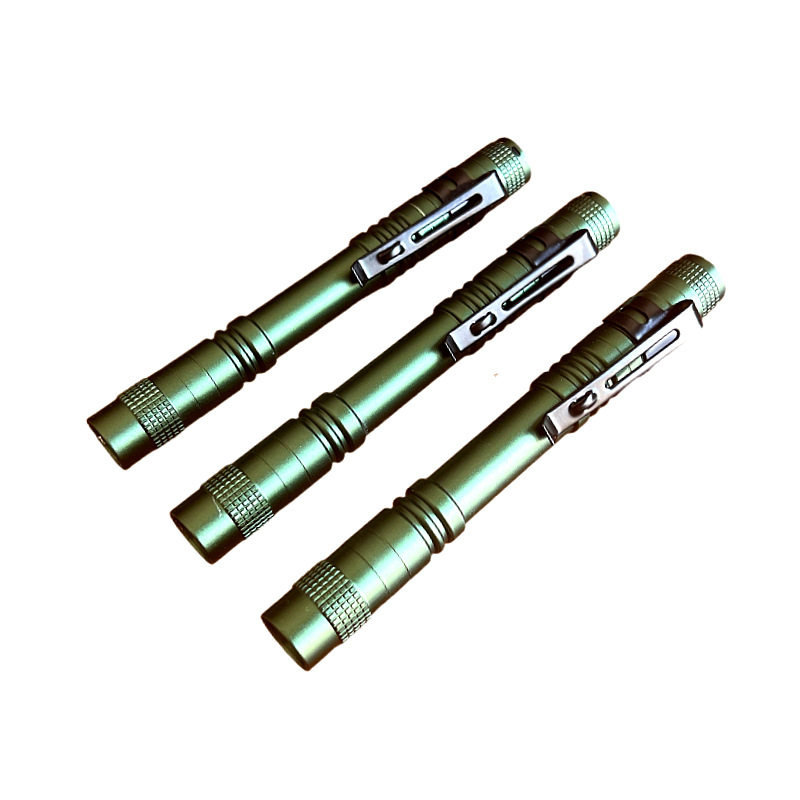 Hot sale LED portable mini flashlight AA dry battery flashlight medical pen lamp outdoor lighting