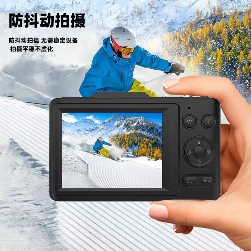 4K HD Digital ccd Camera Student Party Travel Entry Level Camera Retro Portable Card Machine